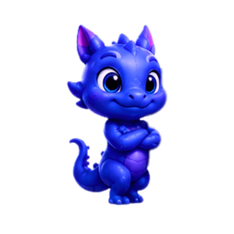 WinnerQuest dragon mascot